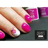 Ojă semipermanentă Magenta Pearl Nails Classic 383 Gel Lac