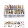 Box Folie de transfer unghii 10in1 - Halloween Box Folie de transfer unghii 10in1 - Halloween