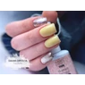 Imagine 3/5 - Bază Rubber Gummy Pearl Nails Galben 15 ml