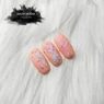 Imagine 3/4 - Ojă semipermanentă Roz Somon Pearl Nails Classic 612 Gel lac