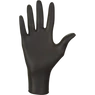 Imagine 2/2 - nitrylex® black mănuși din nitril negre - mărimea M