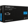 nitrylex® black mănuși din nitril negre - mărimea M