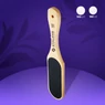 Imagine 1/3 - Pilă pedichiură din lemn STALEKS Beauty & Care 10/1