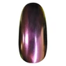 Imagine 3/4 - 5D Galaxy Cat Eye Powder - Pink-coral ca și chrome powder strălucitor
