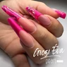 Imagine 2/3 - Ojă semipermanentă cu efect Neon Cat Eye Pink Pearl Nails 7ml 734