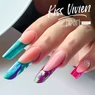 Imagine 3/3 - Ojă semipermanentă cu efect Neon Cat Eye Turcoaz Pearl Nails 7ml 730