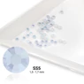 Imagine 1/2 - Cristale Unghii Pearl Nails SS5 LU03 Blue - Glow in the dark - 50buc
