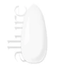 Imagine 5/6 - Ojă semipermanentă allure 091 - Blinding White - Pearl Nails 