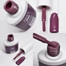 Imagine 4/5 - Ojă semipermanentă Mov Pearl Nails Classic Gel Lac 333