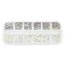 Set cristale 12in1 - Crystal & Clear AB Set cristale 12in1 - Crystal & Clear AB