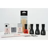 Imagine 1/2 - Kit unghii cu gel construcție cu rubber base fără lampă PROMOȚIE 004