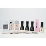 Imagine 1/2 - Kit unghii cu gel construcție cu rubber base fără lampă PROMOȚIE 005