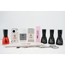 Imagine 1/2 - Kit unghii cu gel construcție cu rubber base fără lampă PROMOȚIE 006