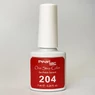 Imagine 2/4 - Oja semipermanenta 3 in 1 One Step Color Pearl Nails Roșu 204