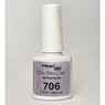 Imagine 2/4 - Oja semipermanenta 3 in 1 One Step Color Pearl Nails Argintiu 706