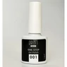 Imagine 2/4 - Oja semipermanenta 3 in 1 One Step Color Pearl Nails Negru 001