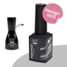 Imagine 1/3 -  Top Coat lucios fără dispersie Superstar Top Gel Pearl Nails 15 ml